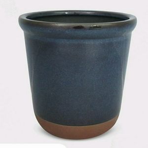 8" Dual Reactive Glaze Planter Blue - Threshold ™